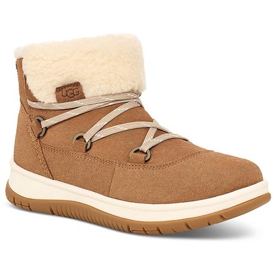 Ugg Womens Lakesider Heritage Tan Winter & Snow Boots 8.5 Medium (B,M) BHFO 7391
