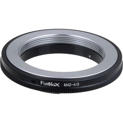 Адаптер для крепления объектива Fotodiox для зеркального объектива M42 с винтовым креплением к камере Olympus 4/3