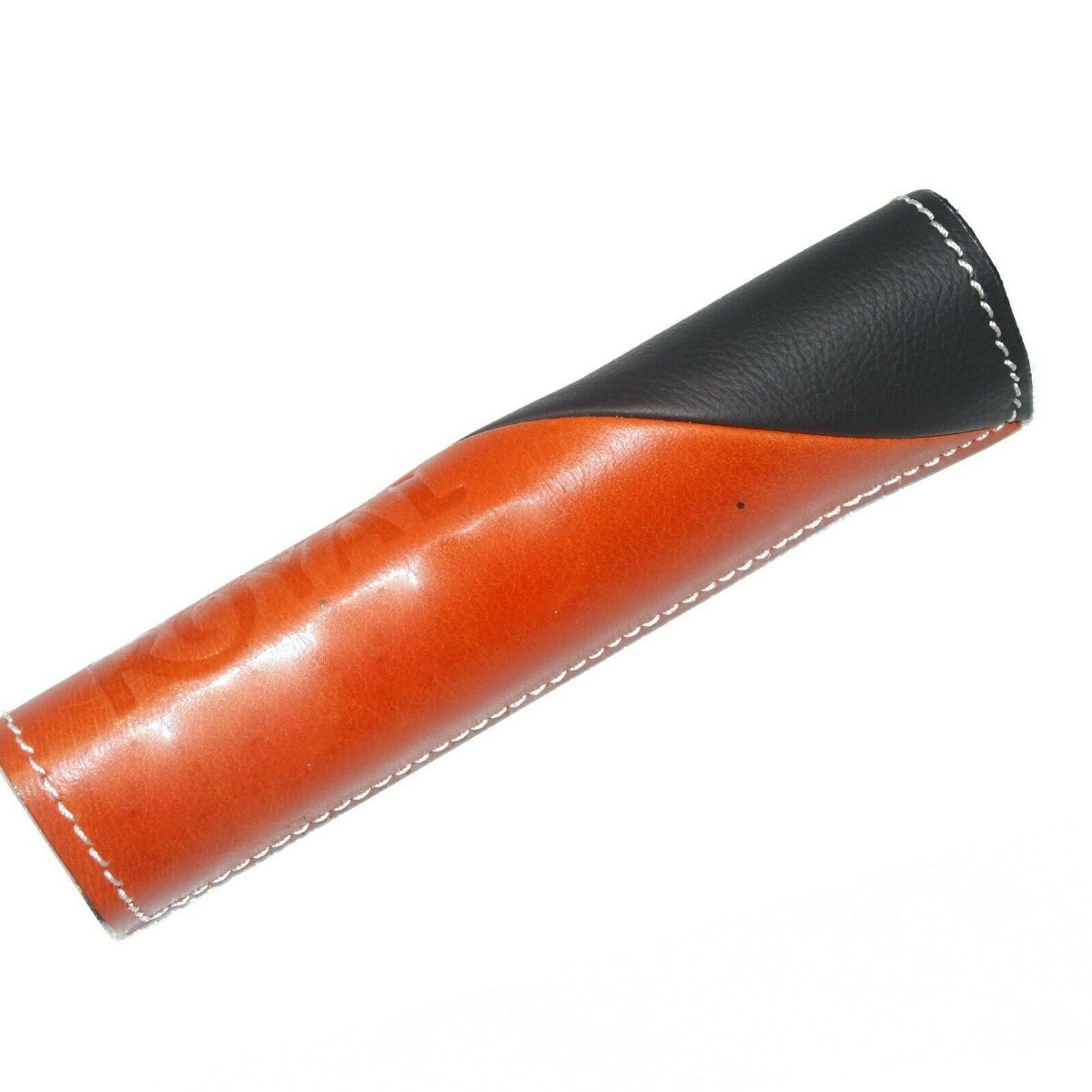 Fits Royal Enfield Interceptor 650cc Handlebar brace Pad Leather 