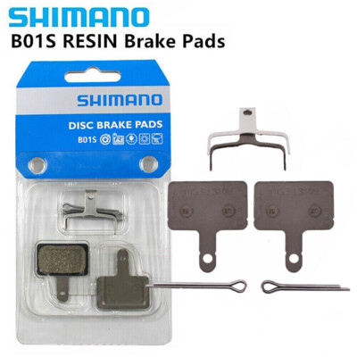 1 Pair Shimano B01S Resin Disc Brake Pads For M315 M355 M395 M465 Acera Alivio