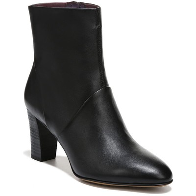 Женские ботильоны Franco Sarto Pia из черной кожи, ботинки 9 Medium (B,M) BHFO 9101