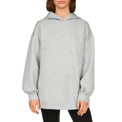 

Sanctuary Womens Comfy Cozy Комфортная толстовка с капюшоном Top BHFO 7669, Heather grey