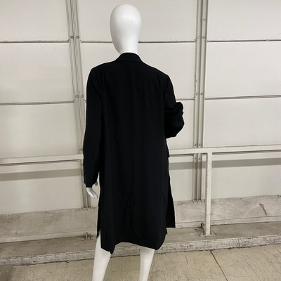 Pre-owned Allsaints Aleida Duster Jacket Women's Size 6 Black Wt122t