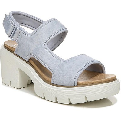 

Scholls Shoes Женские сандалии на платформе «Почти там» 8,5 Средний (B,M) 7746, Синий