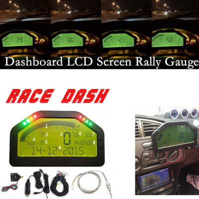 Car Dash Race Display Bluetooth Full Sensor Kit Dashboard LCD Screen Rally Gauge