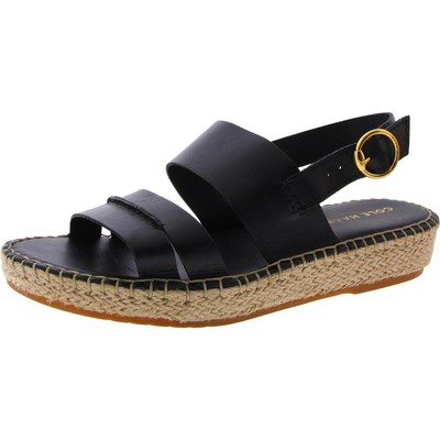Женские черные эспадрильи Cole Haan из искусственной кожи 9.5 Medium (B,M) BHFO 2979
