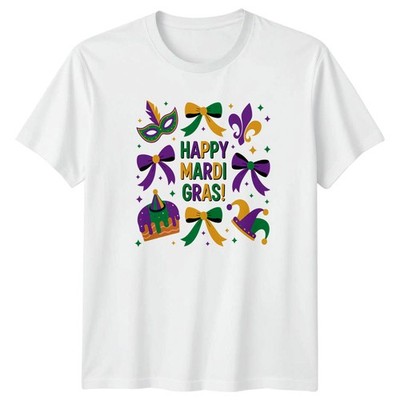 Happy Mardi Gras T-Shirt New Orleans Celebration