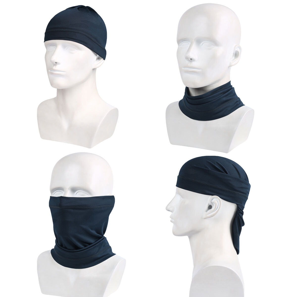 Face Mask Mouth Covering Cooling Neck Gaiter Reusable Washable Breathable Scarf
