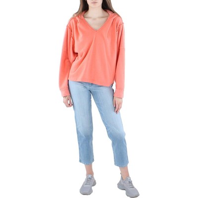 

Lulus Женская оранжевая удобная уютная толстовка с капюшоном Loungewear  BHFO 0733, Оранжевый