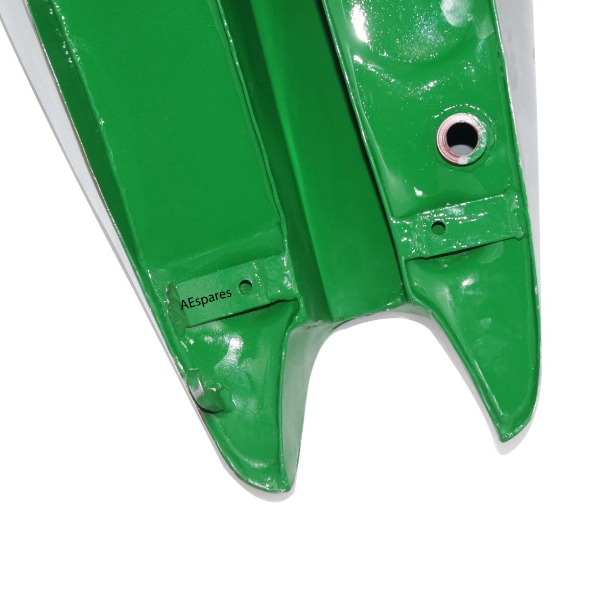 BSA C11 C10 Fuel Tank Green Paint Chrome Plated With Cap & Petcock 