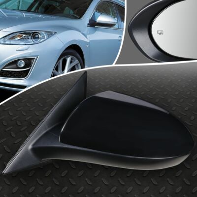 ДЛЯ 09-13 MAZDA 6 OE STYLE С ЭЛЕКТРОПРИВОДОМ И ОБОГРЕВОМ ЛЕВОГО БОКОВОГО ЗЕРКАЛА ЗАДНЕГО ВИДА СО СТОРОНЫ ВОДИТЕЛЯ