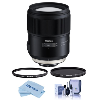 Tamron SP 35mm f/1.4 Di USD Lens for Nikon F with Hoya 72mm Filter Kit