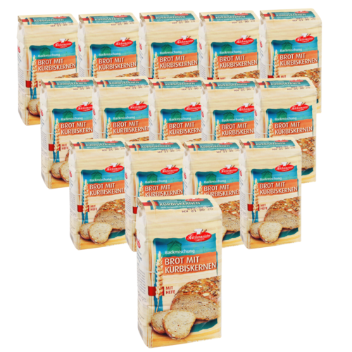 BIELMEIER KÜCHENMEISTER Brotbackmischung Kürbiskernbrot 15 Stück á 500 g made in