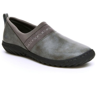 

Женские лоферы из пены с эффектом памяти JBU by Jambu Becca Round Te BHFO 3217, Grey, Becca