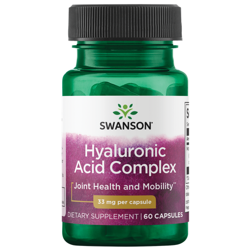 Комплекс гиалуроновой кислоты Swanson 33 мг 60 капсул