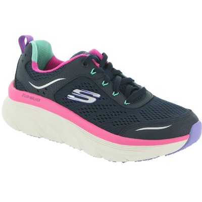 

Skechers Womens DLux Walker-Infinite Motion Walking Shoes 10 Medium (B,M) 3542, Navy/multi