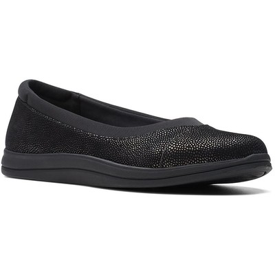 Женские мокасины Cloudsteppers by Clarks Breeze Ayla черного цвета шириной 11 см (C, D, W) 4084