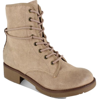 

Женские ботинки Rock - Candy Hurley Taupe на шнуровке 6, средний (B,M) BHFO 8215, Taupe suede