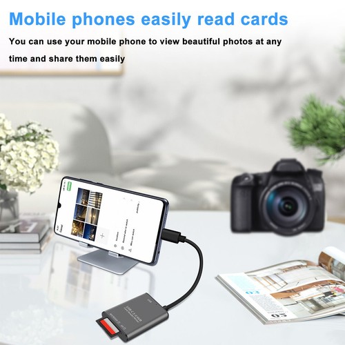 🔥USB3.0 Type- C to SD Card Reader Writer OTG Adapter Micro Memory Card Reader🔥