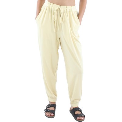 

Женская эластичная домашняя одежда Eileen Fisher Брюки-джоггеры BHFO 7581, Butter