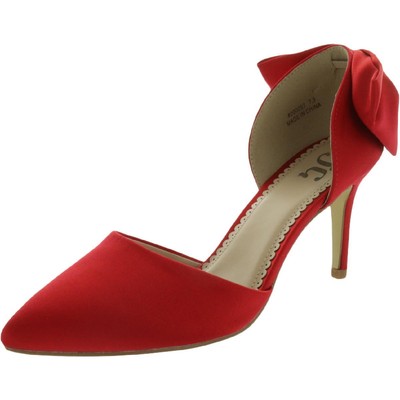 

Женские туфли на каблуке Journee Collection Tanzi Red DOrsay 7 Medium (B,M) BHFO 8337, Красный