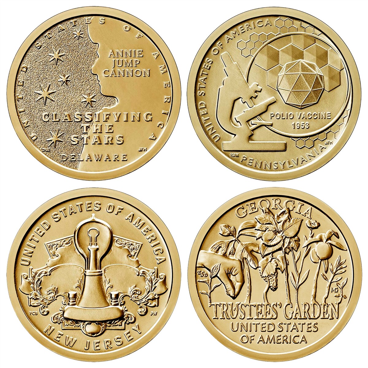 2019-P All 4 American Innovation Coins | eBay