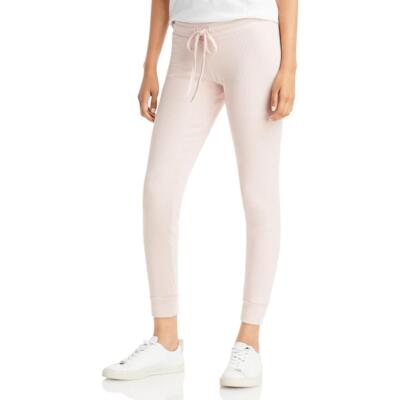 

Michael Lauren Womens Burke Розовые спортивные штаны в рубчик до щиколотки Loungewear  BHFO 0769, Blush