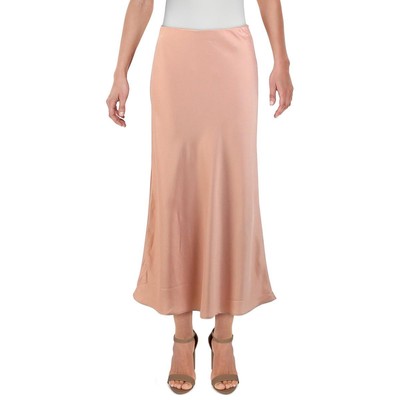 

Женская розовая атласная длинная юбка макси с высокой талией Lisa - Lucy  BHFO 6484, Blush