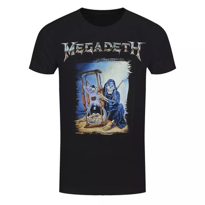 NEW Megadeth T-Shirt Countdown Hourglass B@Nd Unisex Vintage Trending S-5XL