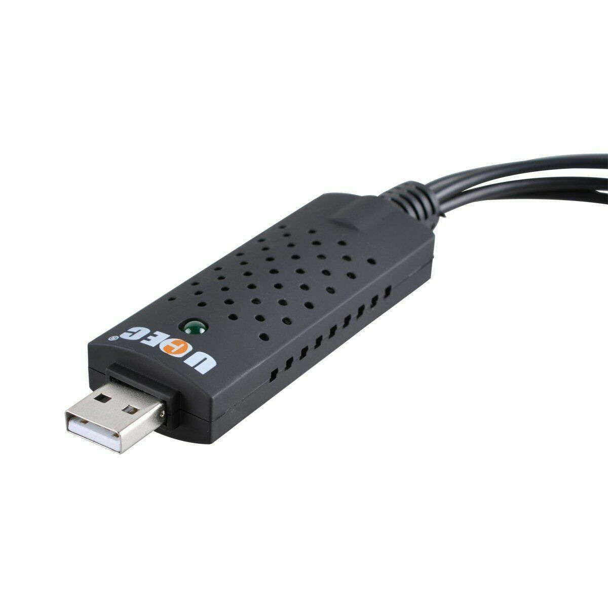 UCEC USB 2.0 Video Audio Capture Card Device Adapter VHS VCR TV to DVD Conver...