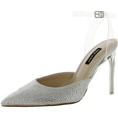

Женские туфли-лодочки Nine West Sparkel 5 со стразами и ремешком на щиколотке с пряжкой BHFO 2342, Sparkel 5