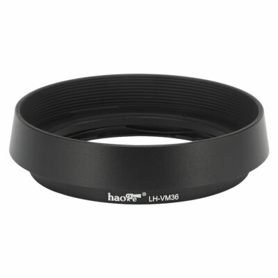 Haoge LH-VM36 Bayonet Metal Round Lens Hood Shade for Voigtlander replace LH-8