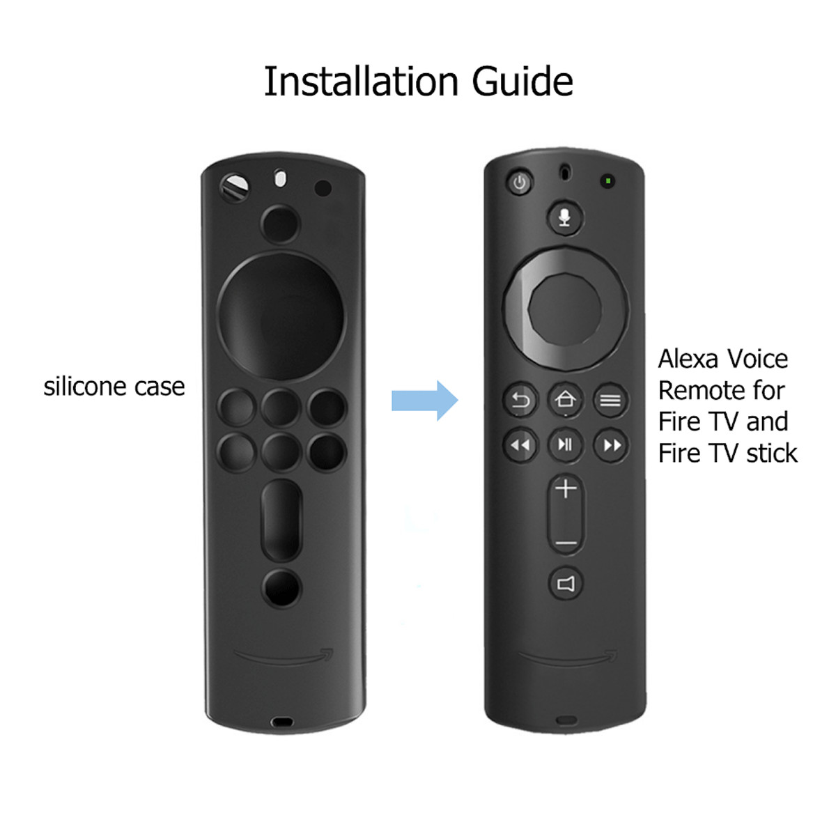 Remote Case for All New Fire TV Stick 2020 (3rd Gen) Anti Slip Silicone Cover