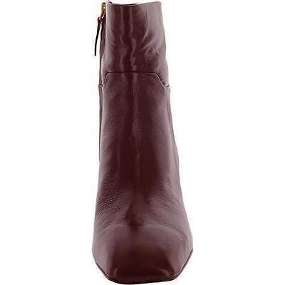 Pre-owned Sarto Franco Sarto Womens Flexa Fabiene Brown Ankle Boots 6 Wide (c,d,w) 1485 In Brown Leather
