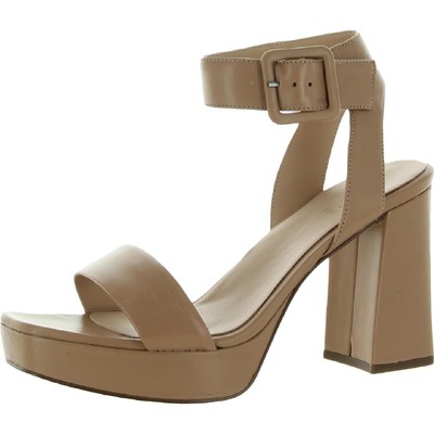Naturalizer Womens Jaselle Taupe Leather Heels Shoes 7 Medium (B,M) BHFO 9349