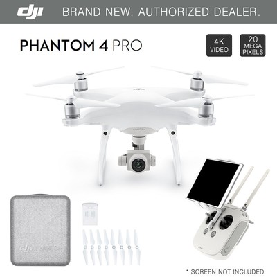 DJI Phantom 4 PROFESSIONAL GPS QuadCopter Drone 4K 20 Megapixel HD Camera  NEW