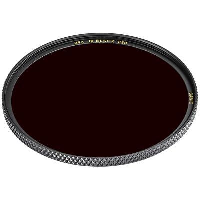 Инфракрасный фильтр B + W 43 мм Basic 093, черный красный 830 #65-1102774