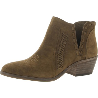 Женские ботильоны-пинетки Vince Camuto из коричневой замши Presita, размер 5,5 (B,M), BHFO 8559
