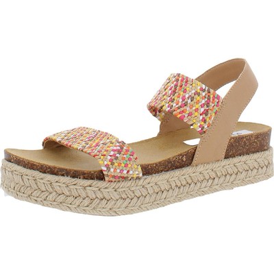 

Женские бежевые эспадрильи Steve Madden Jaklin 9, средние (B,M) BHFO 9029, Multi