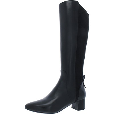 Cole Haan Женские черные сапоги до колена GO TO BLOCK 6 Medium (B,M) BHFO 6512