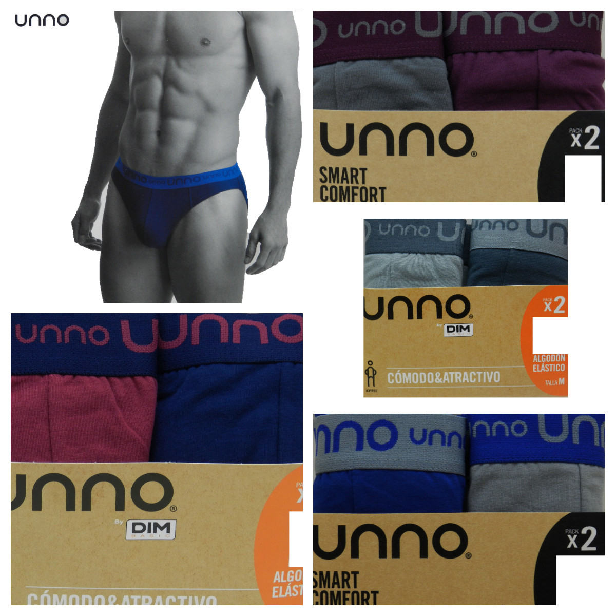 calzoncillos slip unno hombre