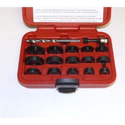 Killer Tools And Equipment Bumper Hole Punch for parking sensors