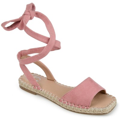 

Женские розовые сандалии на плоской подошве Journee Collection Emelie 7.5 Medium (B,M) BHFO 8368, Rose, Emelie