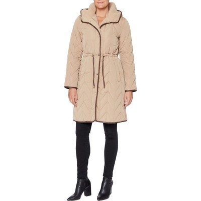 

Vince Camuto Женская коричневая стеганая теплая куртка-пуховик  BHFO 2388, True camel, V21721