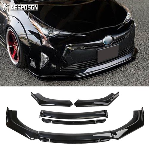 2014 prius c lip kit For Toyota Prime Front Bumper Splitter Diffuser Spoiler Gloss Black Online Chat. Toyota Prius 30 Body Kit: