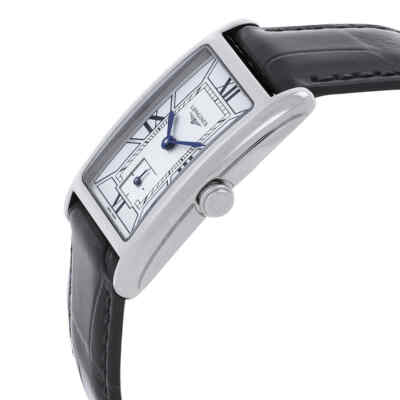 Pre-owned Longines Dolcevita Quartz Silver Dial Unisex Watch L55124752