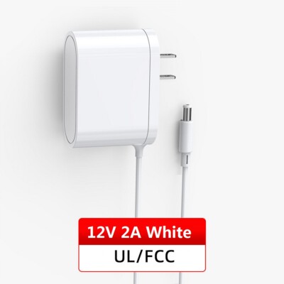 AC to DC 12V 1A 2A 3A Power Supply Adapter for LED Strip 5.5x2.1mm UL/FCC CCTV