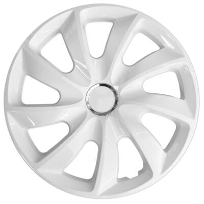 Radkappen 13 Zoll 4x NRM STIG in Weiß Radzierblende Radkappe