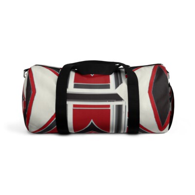 Simonetta Fenwick - Geometric Pattern Duffel Travel Gym Luggage Bag