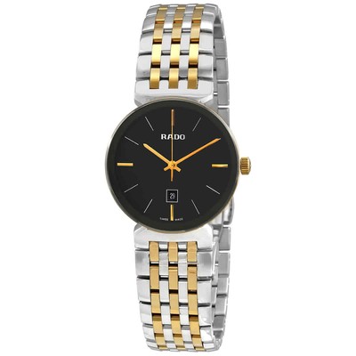 Женские кварцевые часы Rado Florence с черным циферблатом R48913153